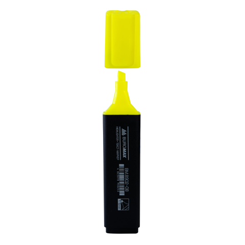 Маркер BUROMAX NEON текстовий (BM.8902-08), жовтий